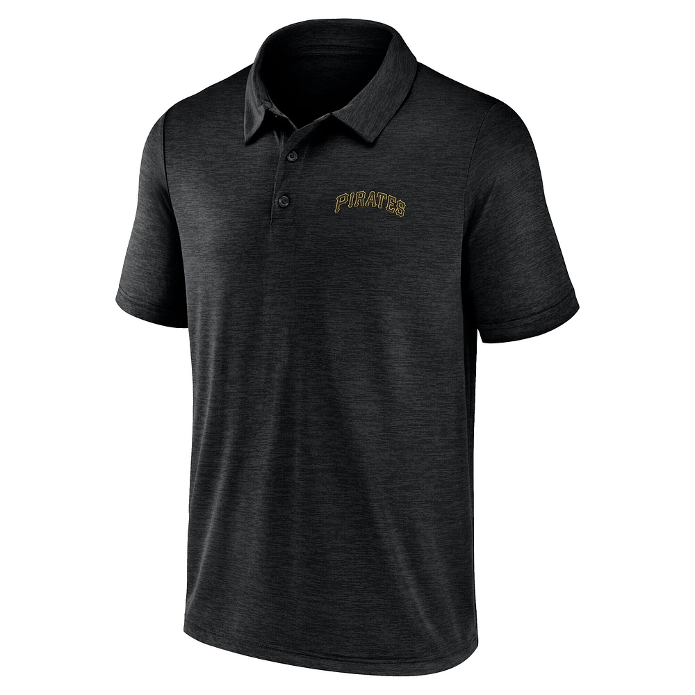 Polo noir Unstoppable des Pirates de Pittsburgh pour homme