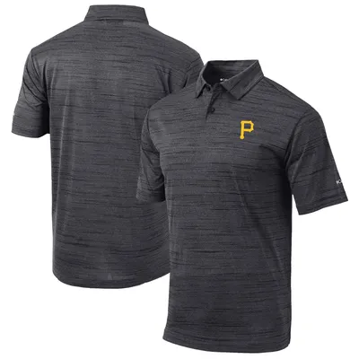 Lids Pittsburgh Pirates Columbia Omni-Wick Shotgun Polo - White