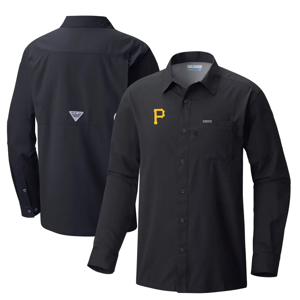 Men's Pittsburgh Pirates Woven Dress Shirt