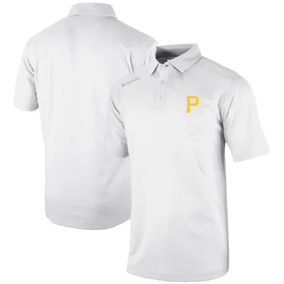 Lids Pittsburgh Pirates Columbia Pin High Omni-Wick Long Sleeve Polo -  Black