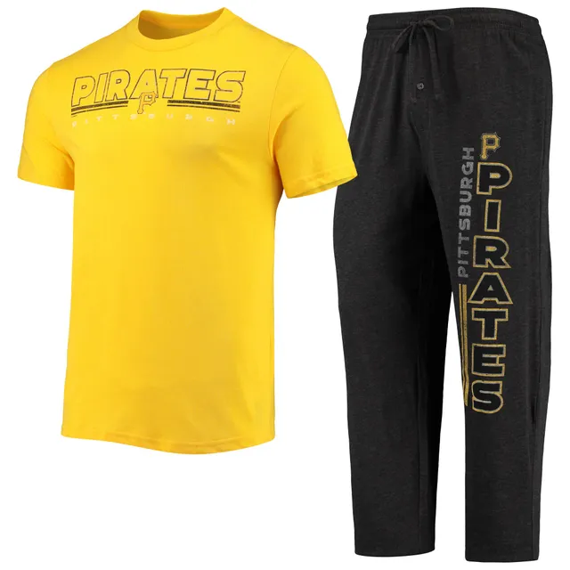 Lids San Francisco Giants Concepts Sport Meter T-Shirt and Pants Sleep Set  - Black/Orange