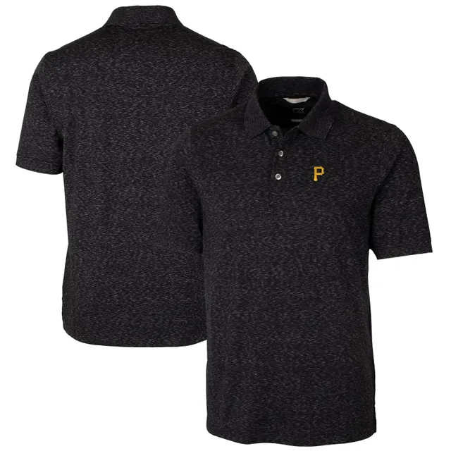 Antigua Men's Pittsburgh Pirates Black Legacy Polo