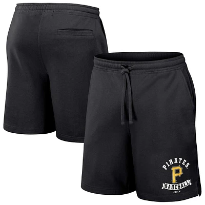 Men's Darius Rucker Collection by Fanatics Black Pittsburgh Pirates Team Color Shorts