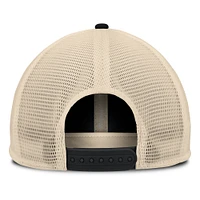 Men's Fanatics Black/Natural Pittsburgh Pirates Cooperstown Collection Powers Snapback Hat