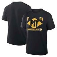 Men's Fanatics Black Pittsburgh Pirates 2025 Spring Training Grapefruit League True Icon T-Shirt