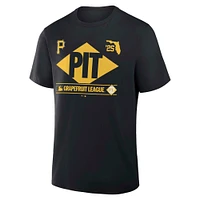 Men's Fanatics Black Pittsburgh Pirates 2025 Spring Training Grapefruit League True Icon T-Shirt