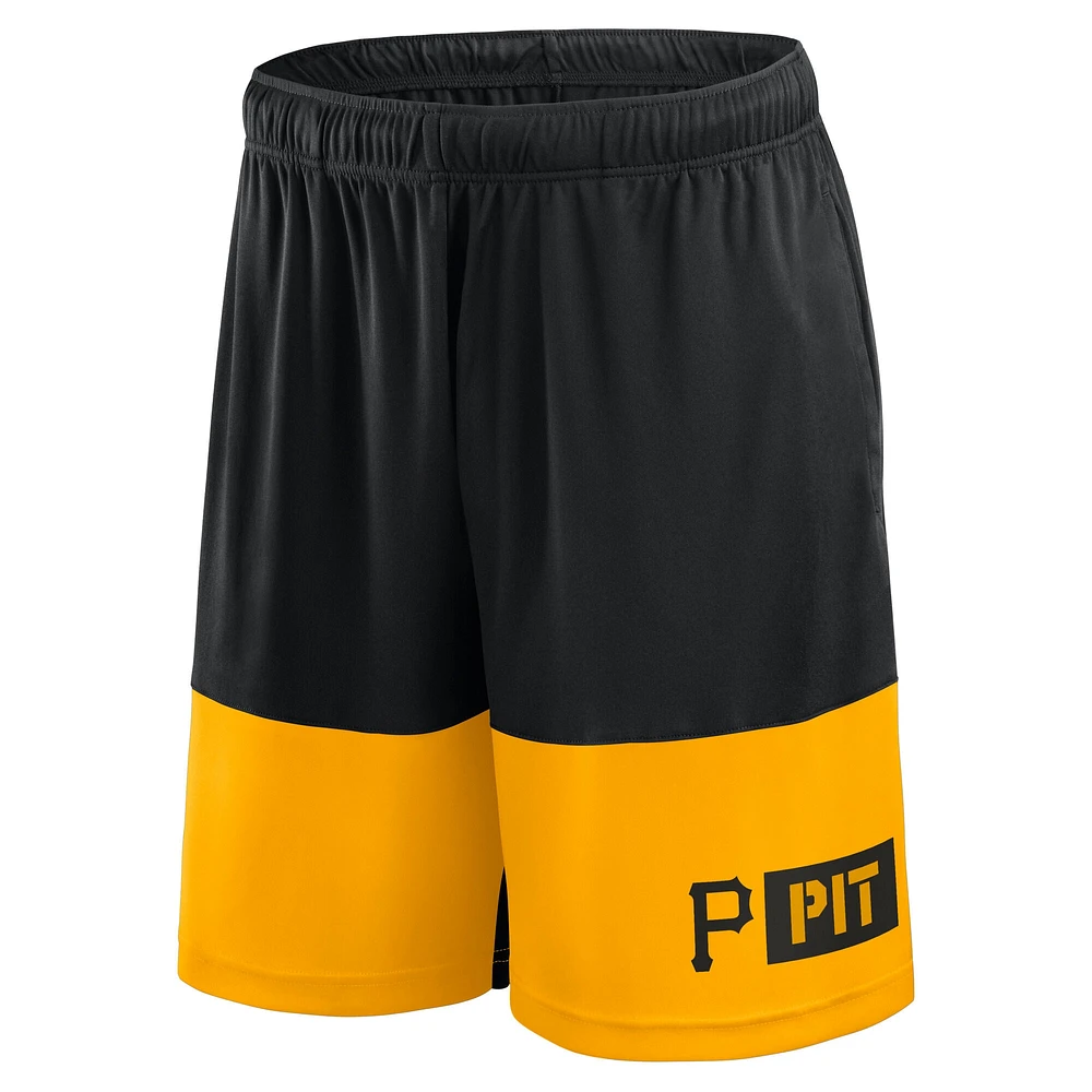 Men's Fanatics Black Pittsburgh Pirates Best of the Shorts