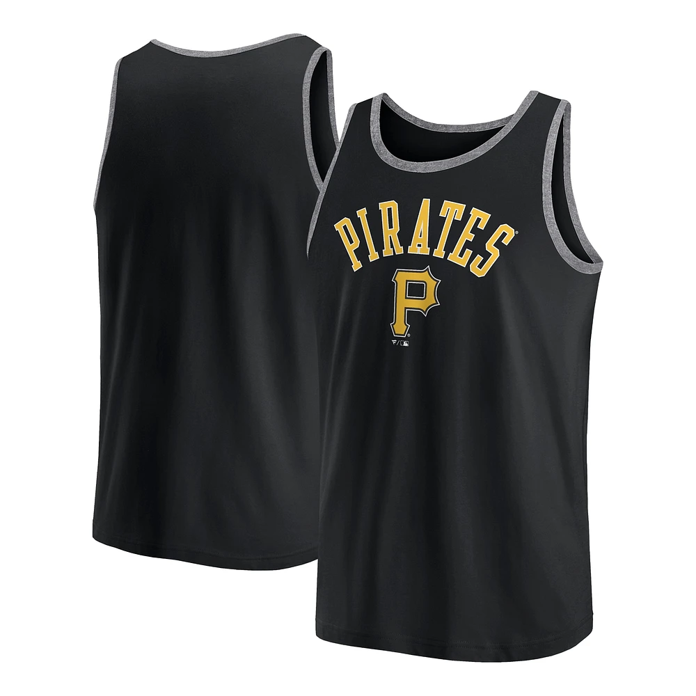 Men's Fanatics Black Pittsburgh Pirates Bet Tank Top