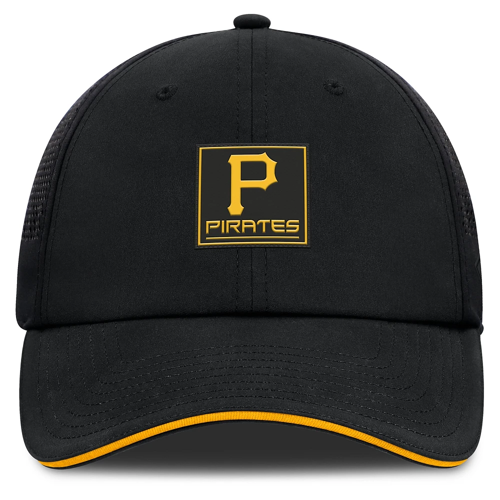 Men's Fanatics Black Pittsburgh Pirates Level Up Driver Adjustable Hat