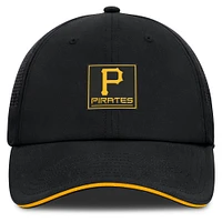 Men's Fanatics Black Pittsburgh Pirates Level Up Driver Adjustable Hat
