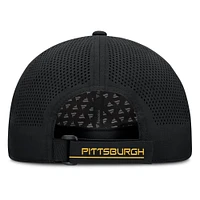 Men's Fanatics Black Pittsburgh Pirates Level Up Driver Adjustable Hat