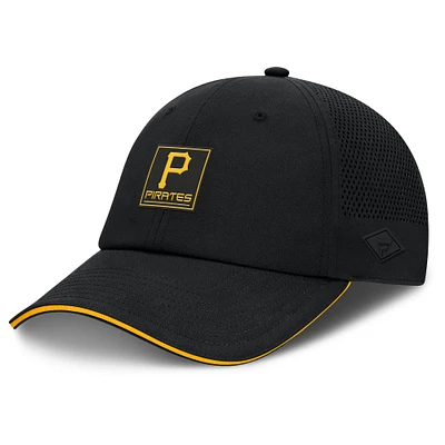 Men's Fanatics Black Pittsburgh Pirates Level Up Driver Adjustable Hat