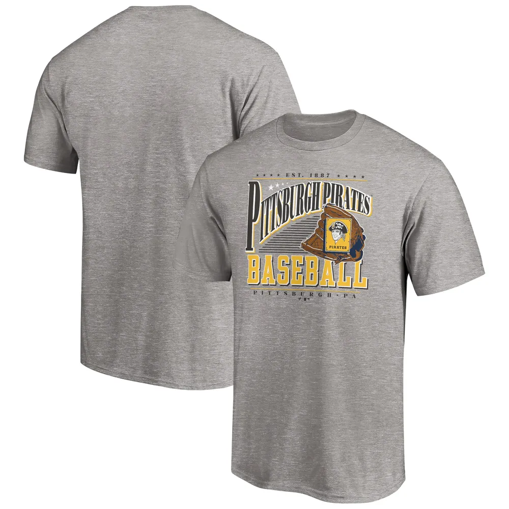 Pittsburgh Pirates Fanatics Branded Collection Winning Time T-Shirt - Heather Gray Green Mall