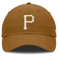 Men's Fanatics Brown Pittsburgh Pirates Act Natural Chopper Adjustable Hat
