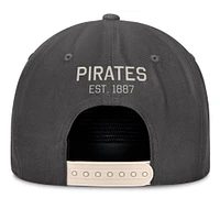 Casquette ajustable Fanatics pour homme, couleur anthracite