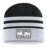 Men's Fanatics Gray Pittsburgh Pirates Cuffed Knit Hat