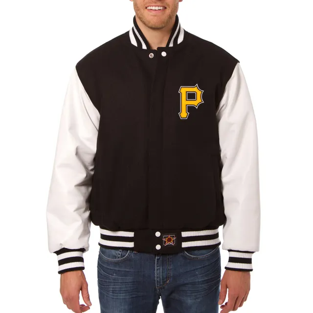 Men's JH Design Black Pittsburgh Steelers Leather Jacket