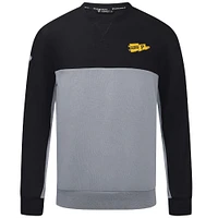 Men's Levelwear Black/Gray Pittsburgh Pirates Legacy Rafters Pullover Sweatshirt
