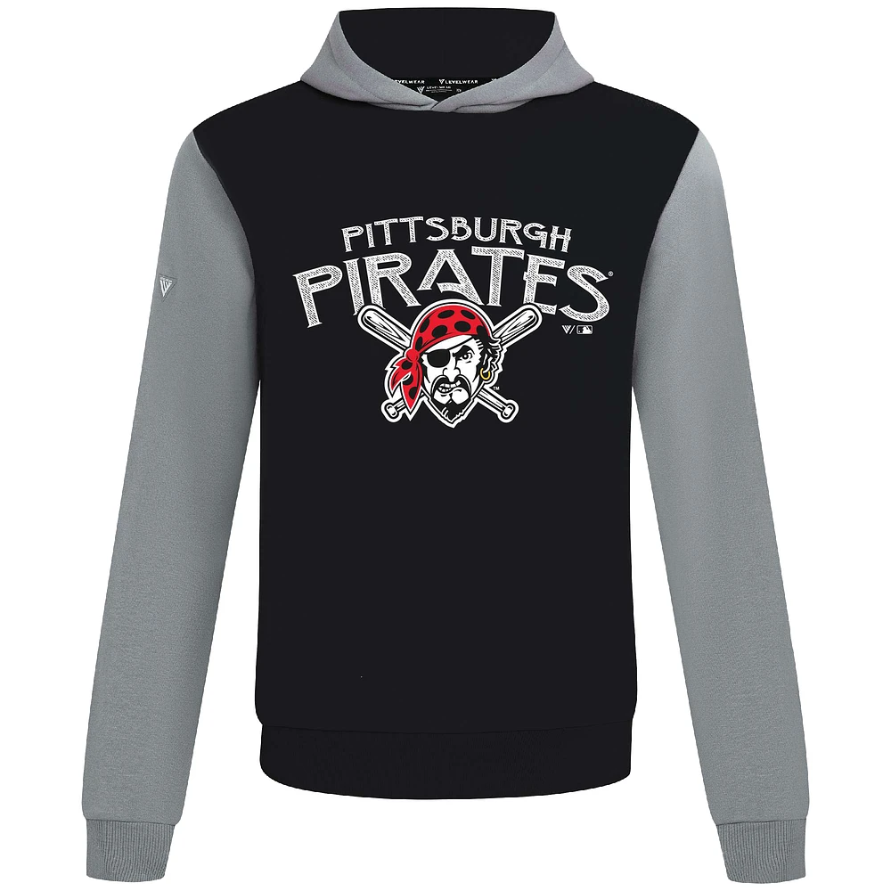 Sweat à capuche noir Accolade Ultimate Mission pour homme des Pirates de Pittsburgh Levelwear