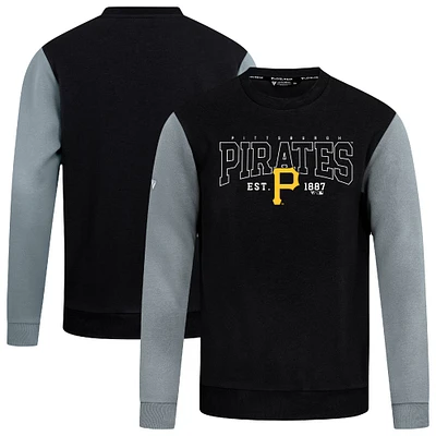Sweat-shirt noir Levelwear pour homme, motif Accolade Ultimate Textbook des Pirates de Pittsburgh