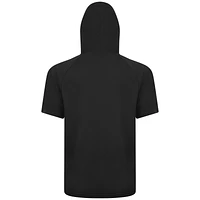 Men's Levelwear Black Pittsburgh Pirates City Connect Relay No Hitter Short Sleeve Hoodie T-Shirt