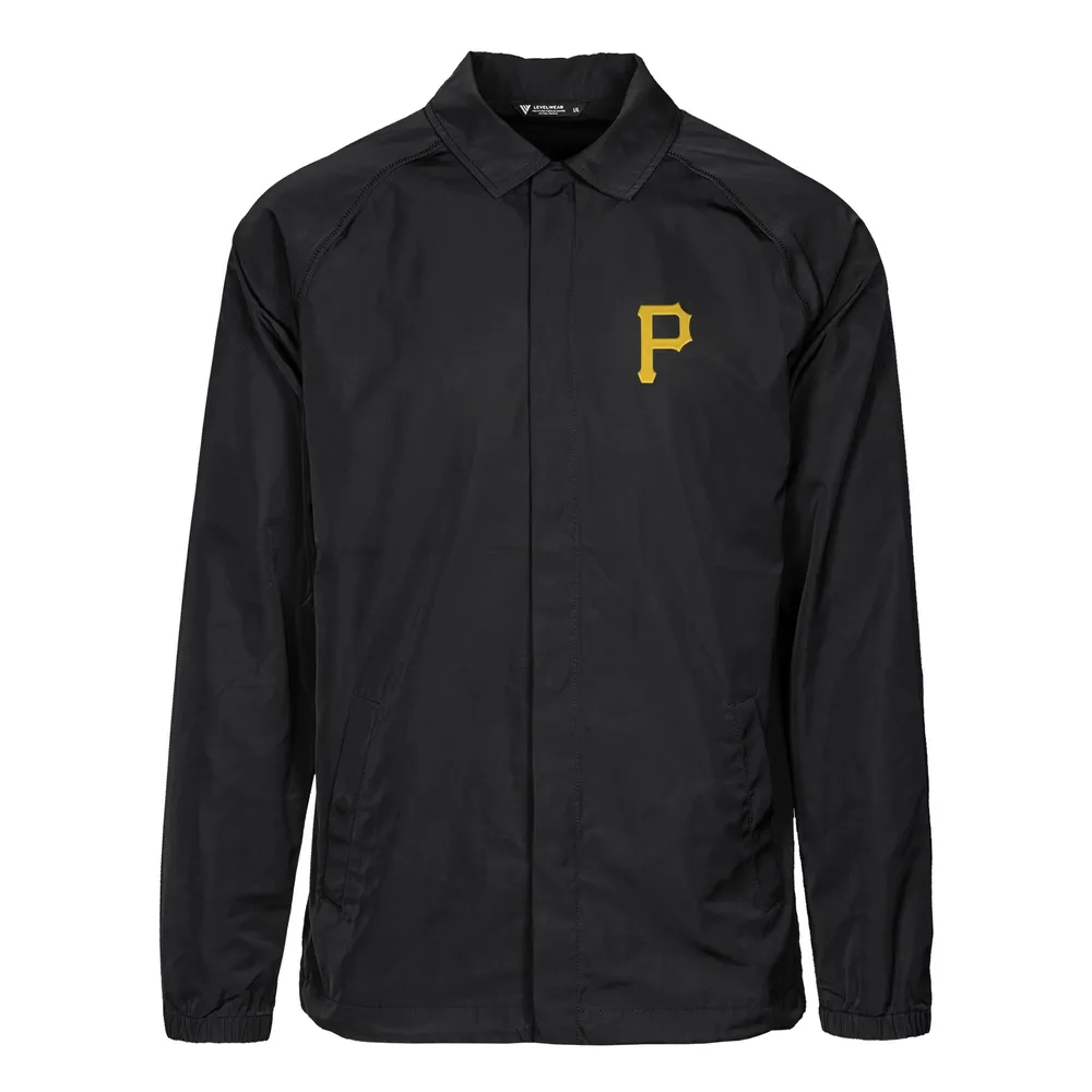 Lids Pittsburgh Pirates Levelwear Guru Full-Snap Jacket - Black