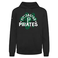 Men's Levelwear Pittsburgh Pirates St. Patrick's Day Podium Shamrock Pullover Hoodie