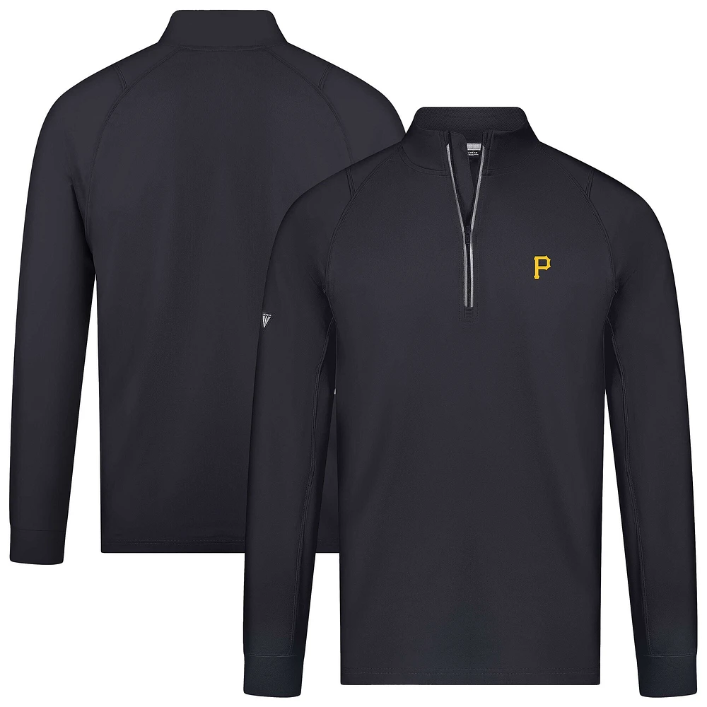 Pull-over noir à glissière quart de tour Theory Insignia 2.0 pour homme Levelwear, Pirates Pittsburgh