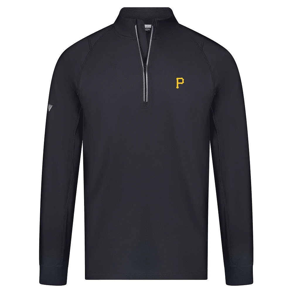 Pull-over noir à glissière quart de tour Theory Insignia 2.0 pour homme Levelwear, Pirates Pittsburgh