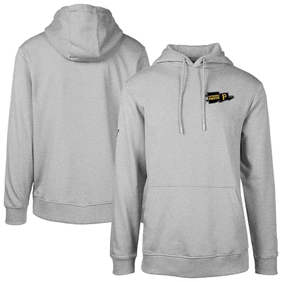 Men's Levelwear  Gray Pittsburgh Pirates Podium Rafters Pullover Hoodie
