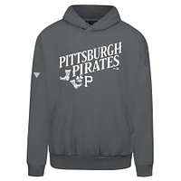 Sweat à capuche gris Pittsburgh Pirates St. Patrick's Day pour homme Levelwear