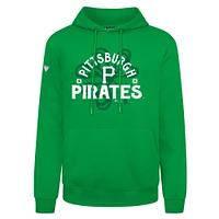 Sweat à capuche vert Pittsburgh Pirates St. Patrick's Day Podium Shamrock pour homme Levelwear