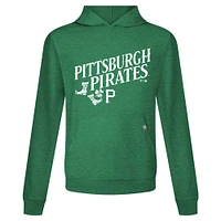 Sweat à capuche manches longues pour homme Levelwear Green Pittsburgh Pirates St. Patrick's Day Relay Boots