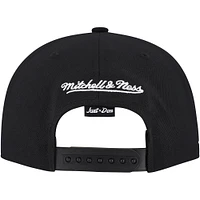 Men's Mitchell & Ness Black Pittsburgh Pirates Just Don x MLB Lux Script Snapback Hat