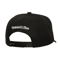 Men's Mitchell & Ness Black Pittsburgh Pirates Neon Logo Pro Crown Adjustable Hat