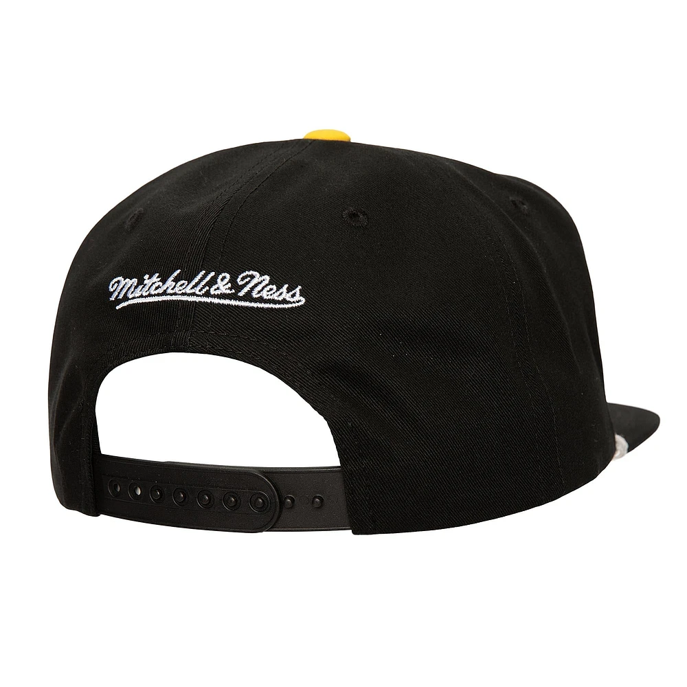 Casquette snapback noire Mitchell & Ness Radiant Lines Deadstock des Pirates de Pittsburgh pour hommes