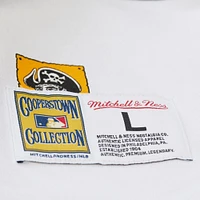 T-shirt blanc premium Mitchell & Ness pour homme, collection Cooperstown, Pirates de Pittsburgh, Team Origins