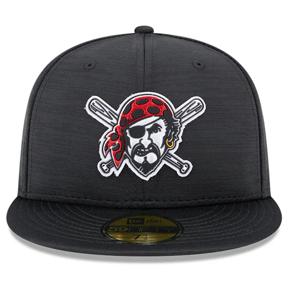 Pittsburgh Pirates New Era 2023 Clubhouse 59FIFTY Fitted Hat - Gray