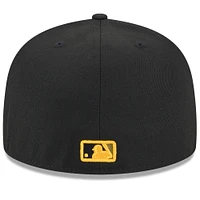 Men's New Era  Black Pittsburgh Pirates 2024 Armed Forces Day On-Field 59FIFTY Fitted Hat