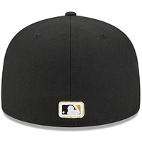 Casquette ajustée 59FIFTY Day 2025 noire des Pirates de Pittsburgh pour homme New Era avec épingles