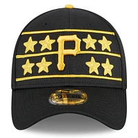 Men's New Era  Black Pittsburgh Pirates 2025 Batting Practice 39THIRTY Flex Hat