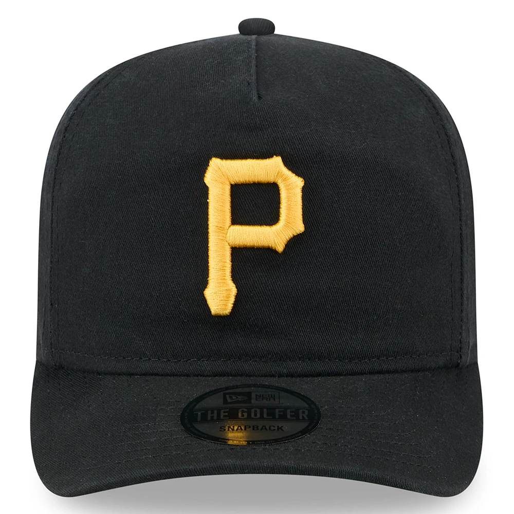 Men's New Era  Black Pittsburgh Pirates 2025 Jackie Robinson Day Golfer Adjustable Hat