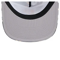 Men's New Era Black Pittsburgh Pirates Adventure Pattern Golfer Trucker Snapback Hat