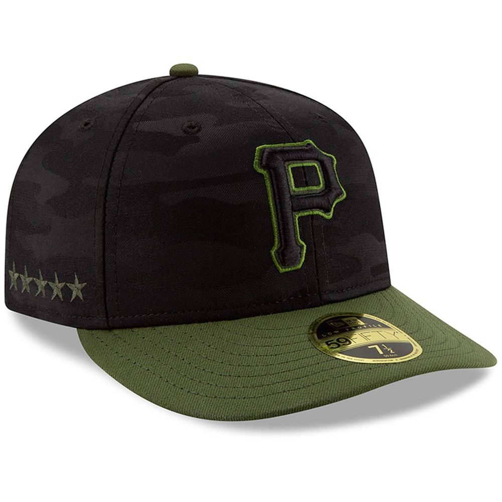 Men's New Era Black Pittsburgh Pirates Authentic Collection Alternate 3 On-Field 59FIFTY Fitted Hat