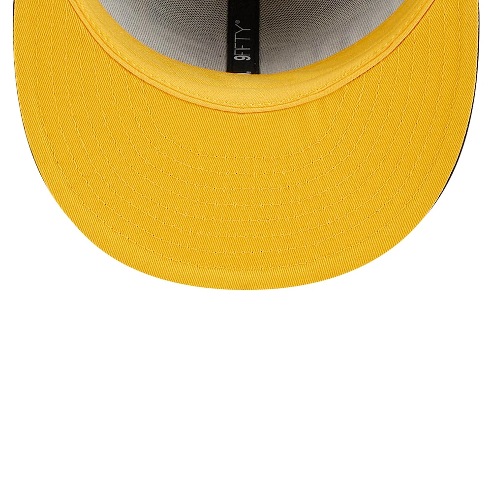 Casquette Snapback 9FIFTY Game Day Bold des Pirates de Pittsburgh New Era noire pour hommes