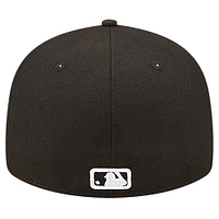 Men's New Era Black Pittsburgh Pirates Low Profile 59FIFTY Fitted Hat