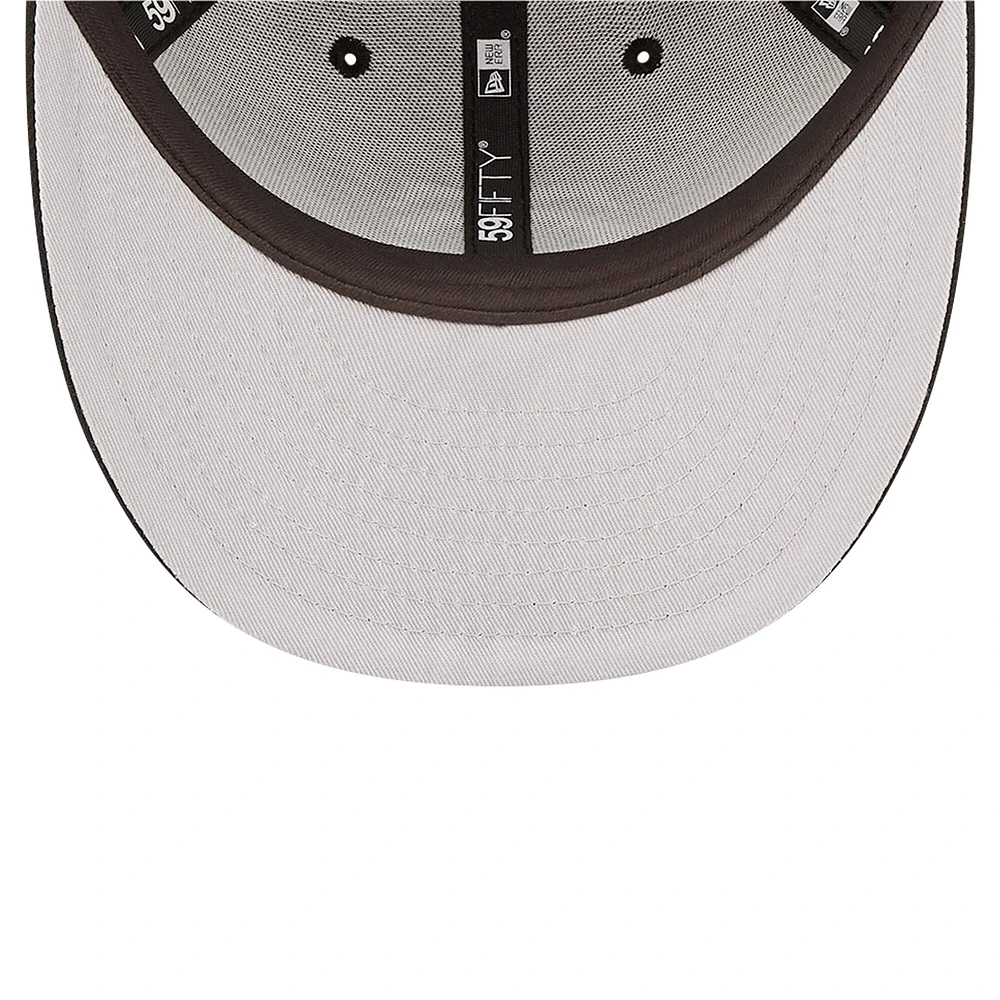 Men's New Era Black Pittsburgh Pirates Low Profile 59FIFTY Fitted Hat