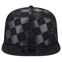 Casquette Snapback A-Frame Trucker Score Check 9FIFTY des Pirates de Pittsburgh de New Era pour homme