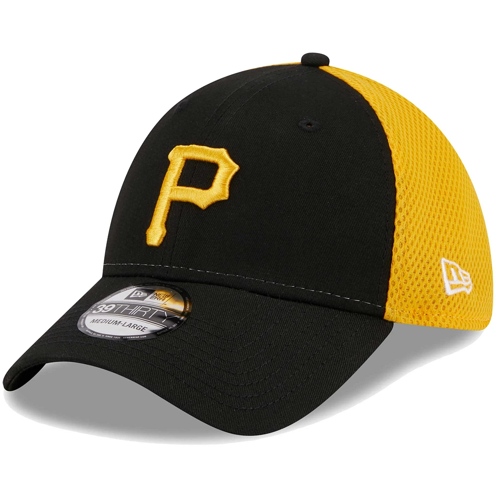 Casquette Flex 39THIRTY Team Neo Pittsburgh Pirates New Era noire pour homme