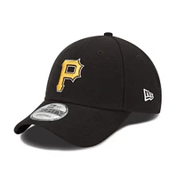 Casquette ajustable The League 9FORTY des Pirates de Pittsburgh pour homme New Era noire